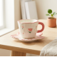 Porcelain Mug & Saucer